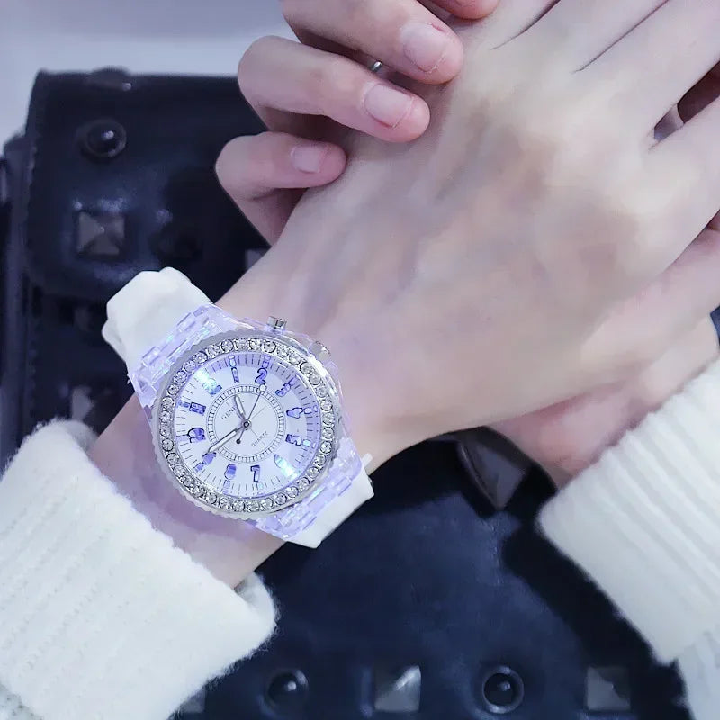 LED Luminous Jelly Watch