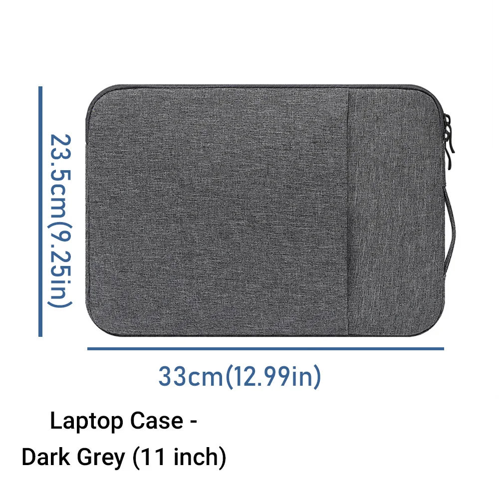 Laptop Sleeve Bag Handbag For 11“ 14” 15.6“ With Zipper Portable Notebook Cover Bag Inner Bladder For Macbook Lenovo Dell HP Bag