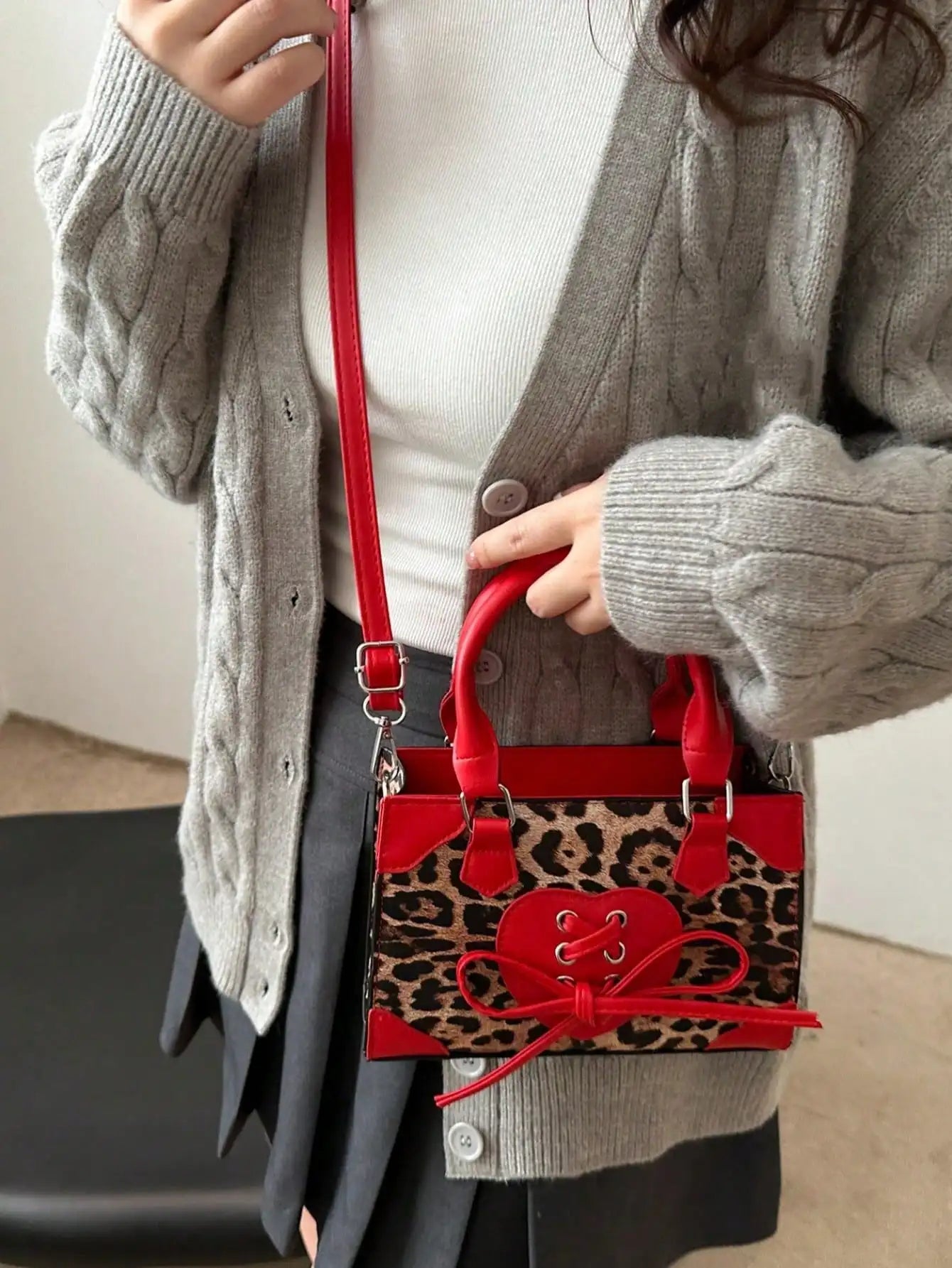 Leopard Mini Handbag