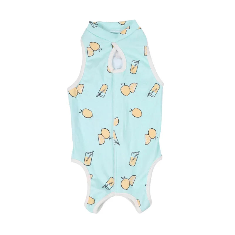Combinaison de convalescence pour chaton, gilet anti-léchage pour animal de compagnie, vêtements de convalescence pour chirurgie, combinaison respirante pour soins pour animaux de compagnie, fournitures pour chiens