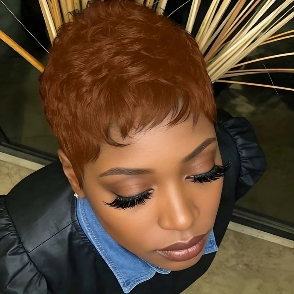 4" Layered Pixie Wig