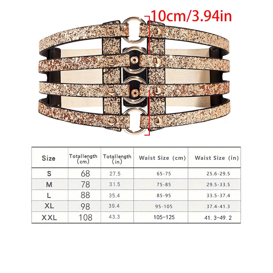 Women’s Golden Stretch Belt