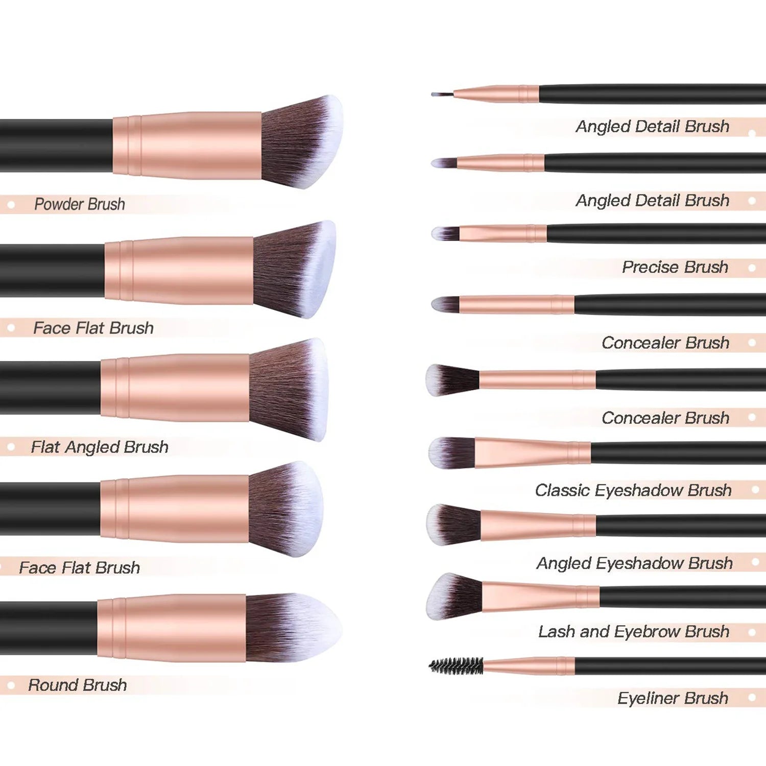 14-Piece Makeup Brush Set