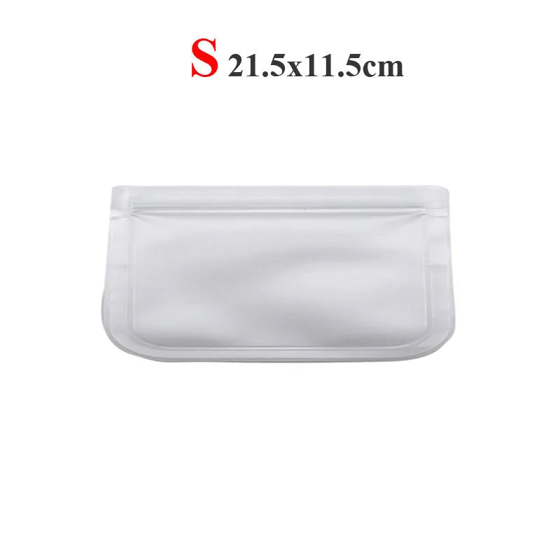 Bolsa de silicona reutilizable para alimentos