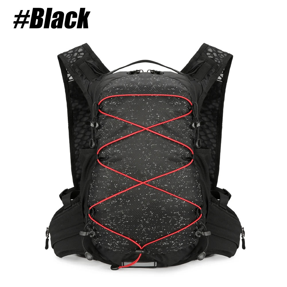 Mochila de Senderismo Ligera para Hombre y Mujer, Mochila de Viaje para Acampar al Aire Libre con Sistema de Hidratación, Equipo para Ciclismo y Correr