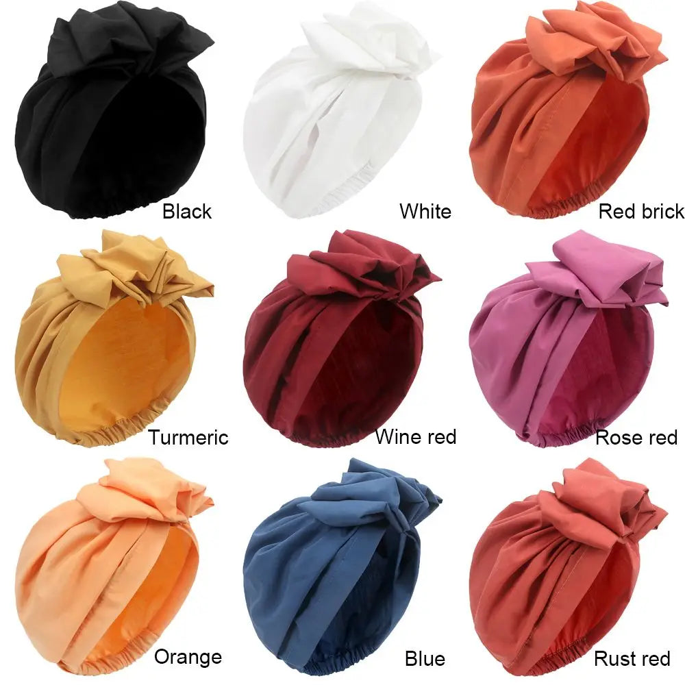 Head Cover Headwrap Beanie Cap Headwear Muslim Hijab African Head Wraps Cancer Chemo Cap Bonnet Turban