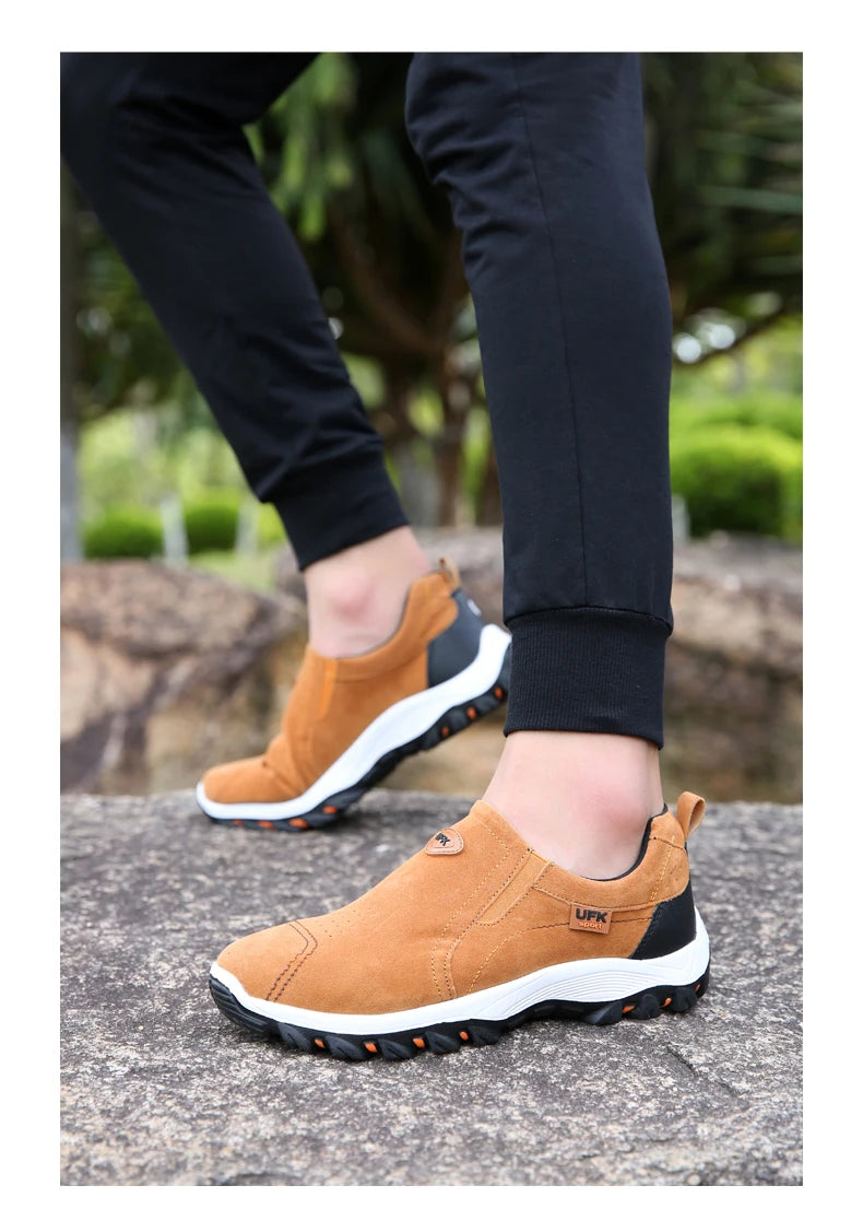 Zapatillas de exterior para hombre, calzado deportivo para caminar, calzado cómodo para hombre, calzado para escalar y senderismo para hombre
