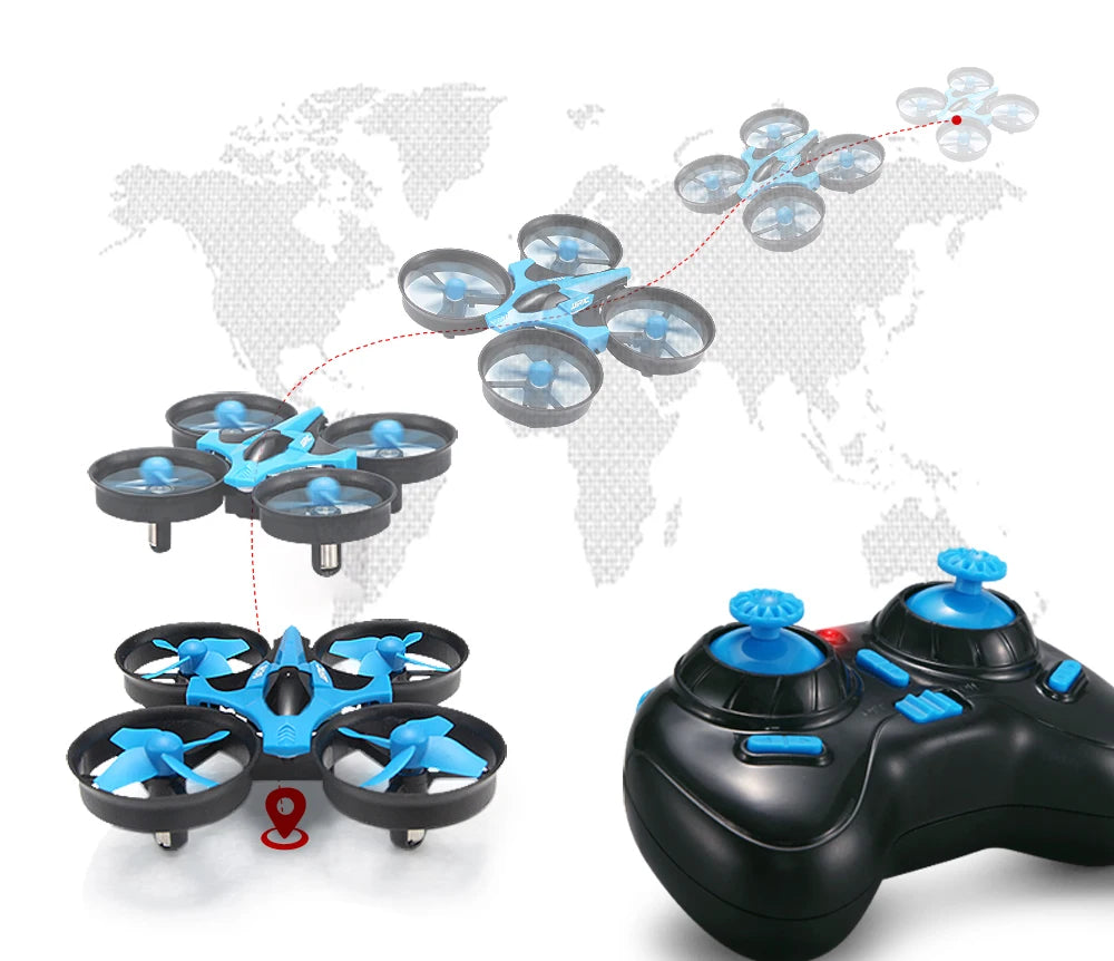 H36 Mini Dron 6 ejes sin cabeza FPV Drones Helicóptero de control remoto de bolsillo Avión RC Dron Quadcopter Juguetes Regalo de Navidad para niños
