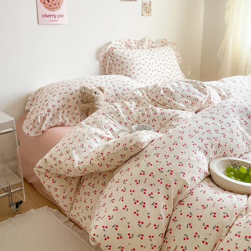 Dynetrekk til dobbeltseng, pustende dynetrekk til hjemmet, 150x200 (uten putetrekk)