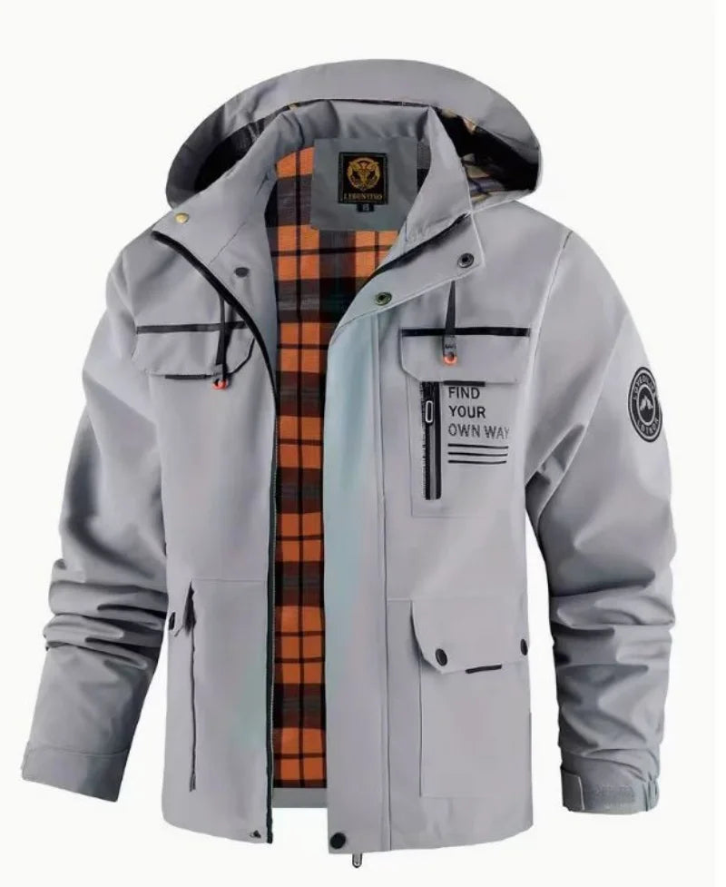 Men’s Hooded Casual Parka