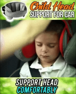 Soporte de cabeza para niños para reposacabezas de coche, posicionadores de sueño para cuello, almohada ajustable para asiento de coche para bebés y niños, almohadas suaves fijas para dormir