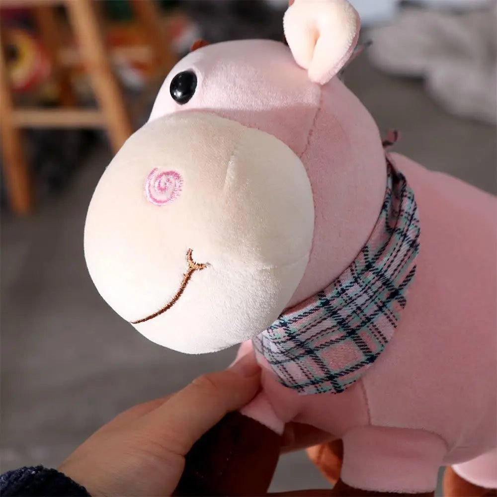 Juguete de decoración para el hogar, animales de peluche suaves, juguete de peluche para niñas, muñeco de peluche de animal, juguete de peluche de vaca, juguete de peluche de ganado, muñeco de peluche de toro