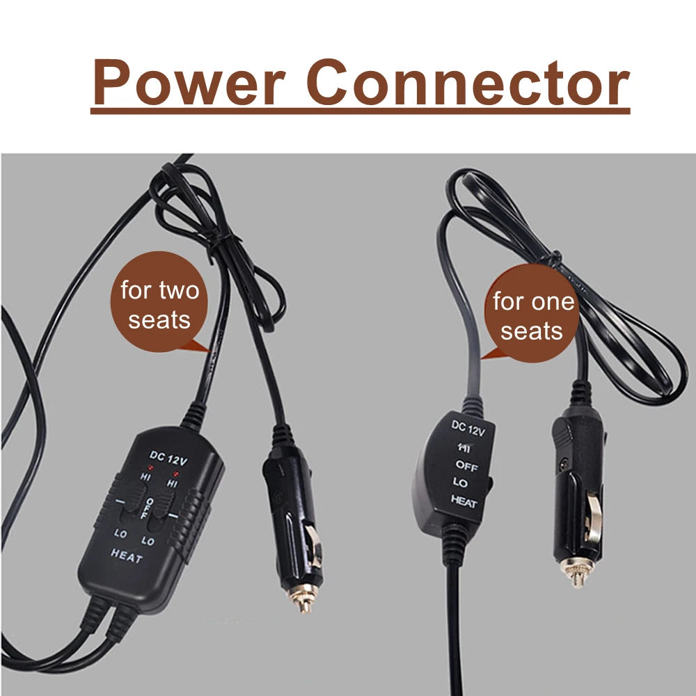 Car Seat Heating 12v Vehicle Headed Seat Cover Universal Driver Seat Cover Car Heater Cushion Pad