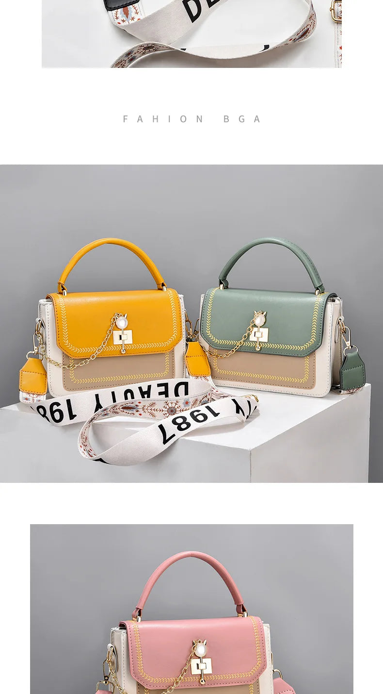 Bolso de hombro para mujer, de alta calidad, a la moda, de gran capacidad, casual, tipo bandolera