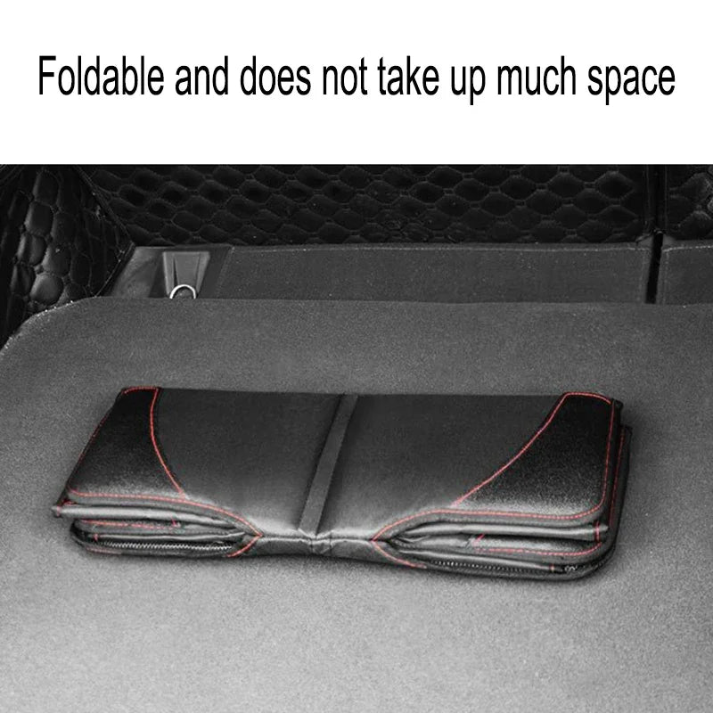 Housse de protection de siège auto en cuir pour enfant, tapis de sécurité pour siège arrière, interface ISOFIX, protection pour enfants