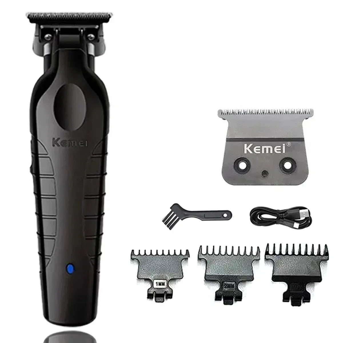 Kemei KM-2299 Máquina cortapelo recortadora de cabello para hombre, cortadora de pelo profesional
