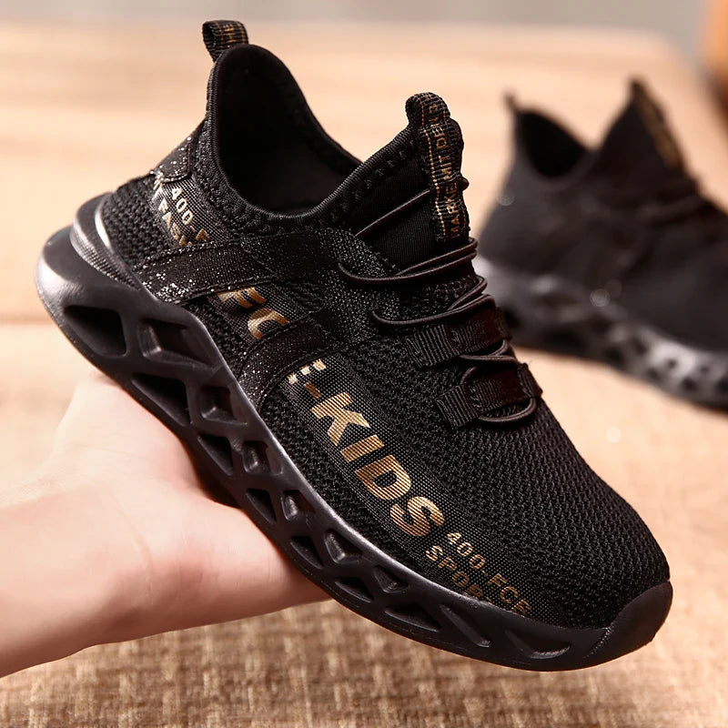 Kids Sport Shoes Fashion Sneakers for Kids Boys Girls Boys School Running Shoes Breathable Tenis Winter Lace Up 5-15 Years