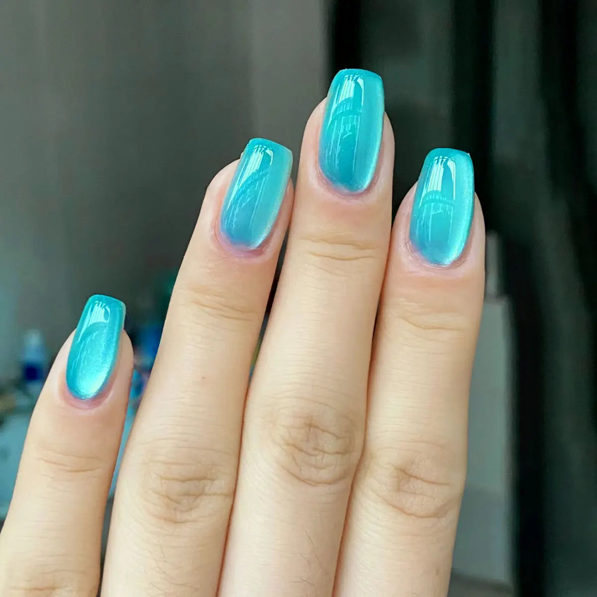 24 Uds uñas postizas de degradado blanco, cortas, cuadradas, bailarina, sencillas, de presión, usables, de color nude, puntas de manicura de cubierta completa