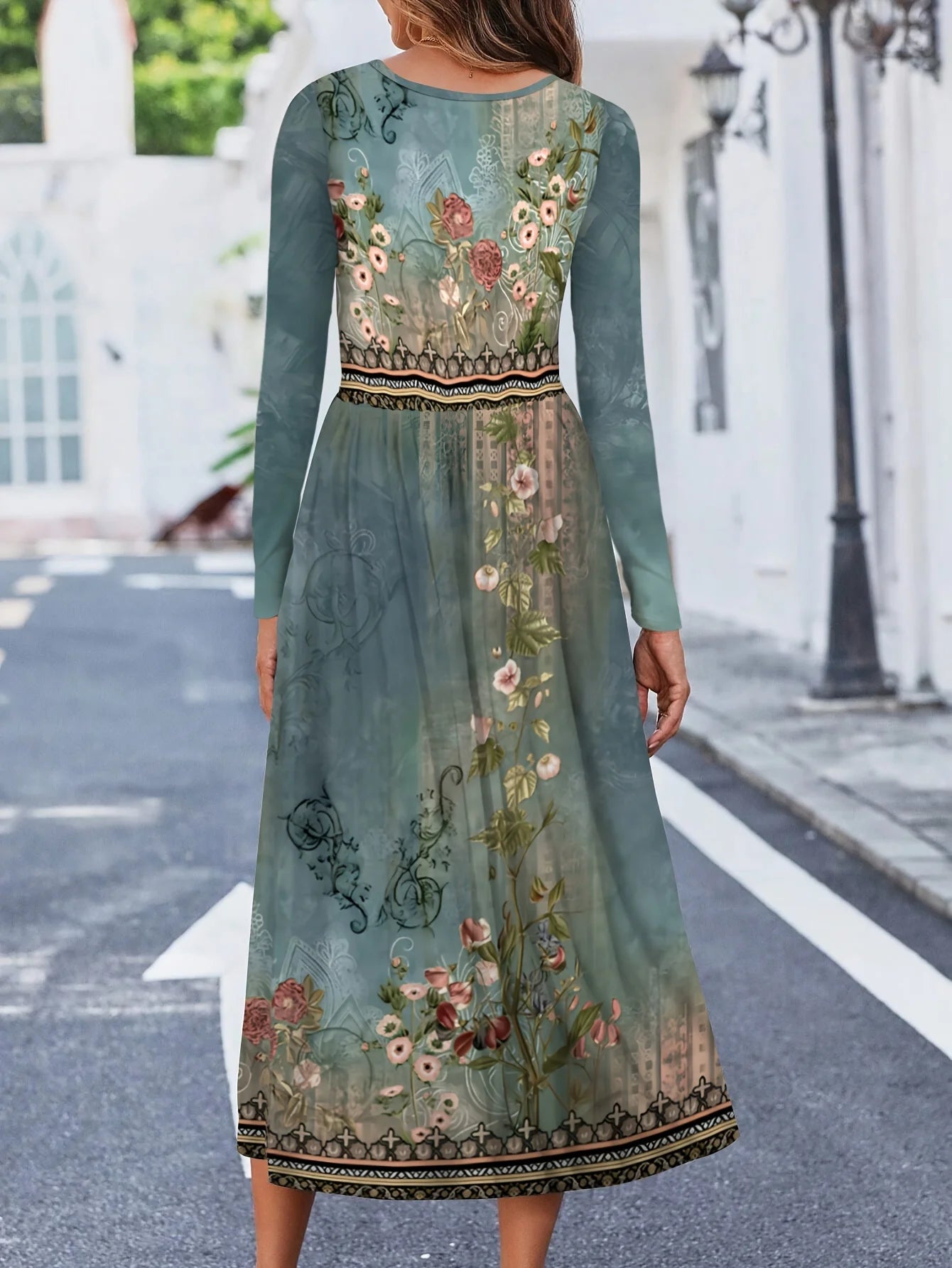 Fashion Elegant Women Dress Loose Casual Dress Women Dress New Temperament