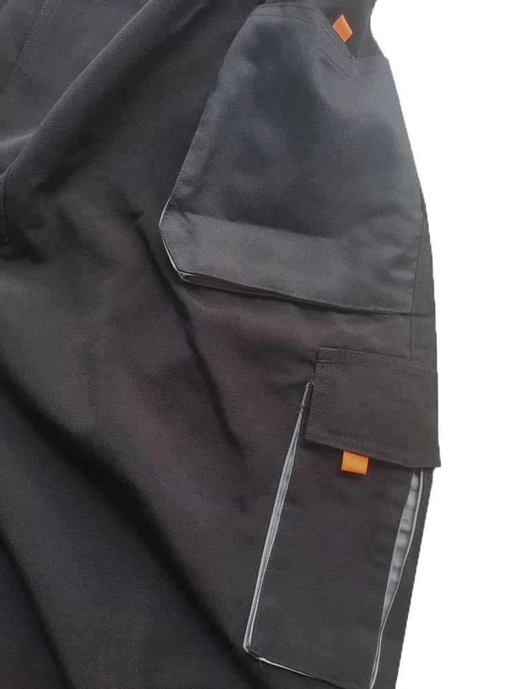 Pantalones de Trabajo para Hombre, Pantalones Cargo de Trabajo para Hombre, Ropa de Trabajo, Pantalones de Senderismo al Aire Libre Multibolsillos, Pantalones con Bolsillos Funcionales