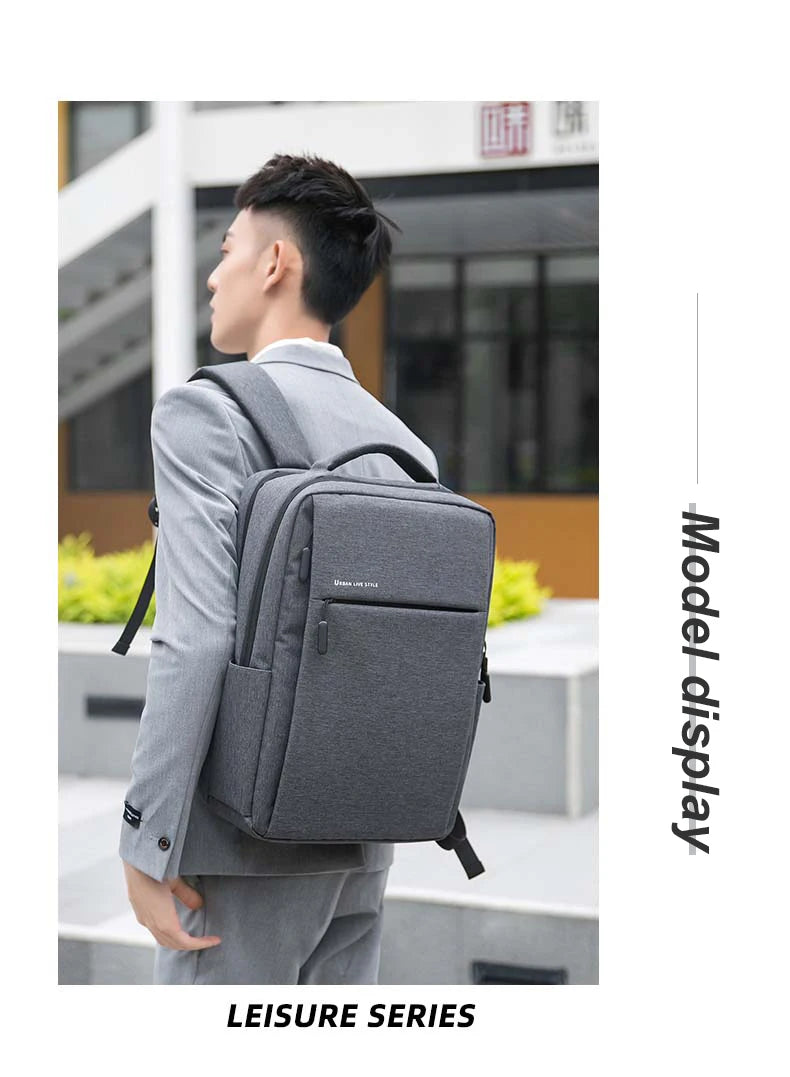 Mochila para portátil de 17.3 pulgadas, mochilas de viaje de gran capacidad, bolsa impermeable para portátil de 15.6 y 17.3 pulgadas, mochila de hombre con múltiples bolsillos