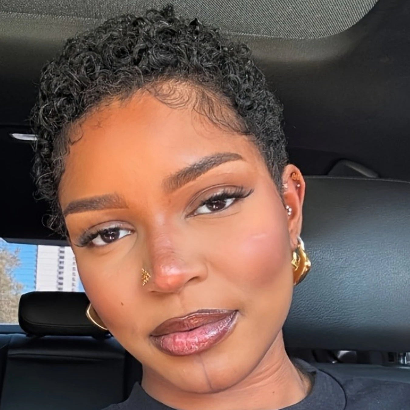 Short Afro Pixie Wig