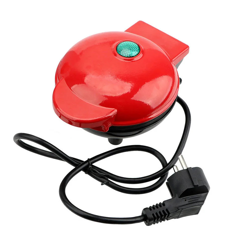 Multi Functional Mini Heart-shaped Waffle Maker Double-sided Heated Breakfast Toaster, Portable Baking Machine Family Party