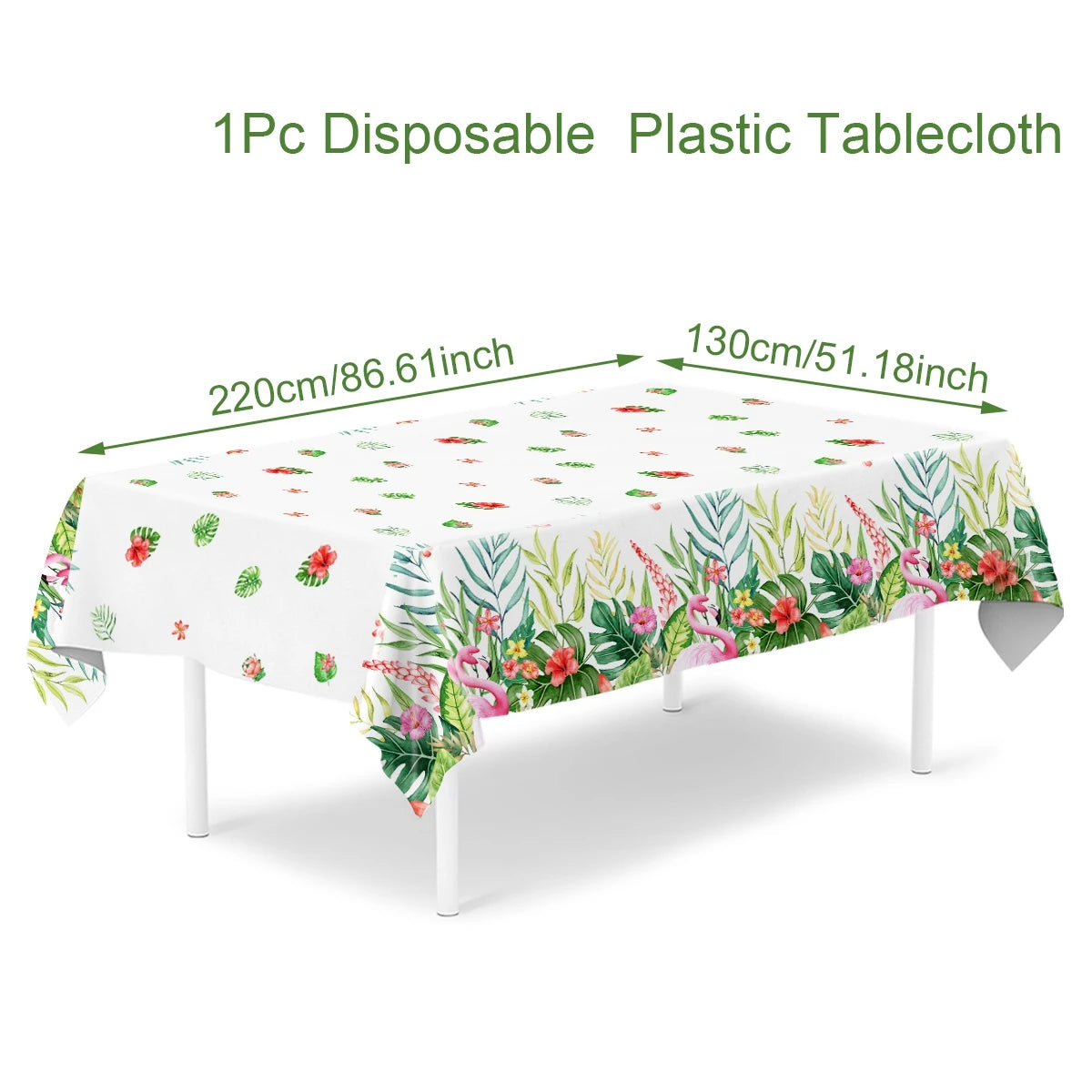 Chemin de table guirlande hawaïenne Hawaii Luau Tropical Party Decor Kids Favors Vaisselle ALOHA Summer Beach Birthday Party Supplies