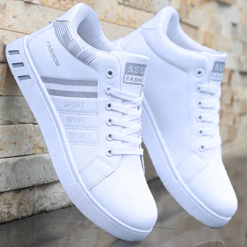 Zapatillas deportivas informales de gran tamaño para hombre, de la nueva colección, estilo coreano, a la moda, para monopatín