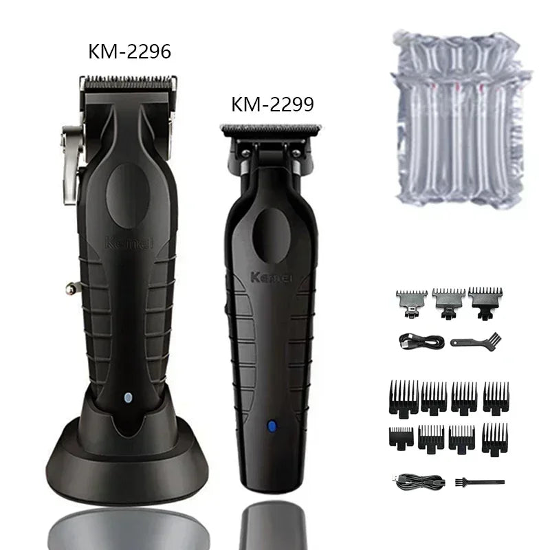 Kemei KM-2299 Máquina cortapelo recortadora de cabello para hombre, cortadora de pelo profesional