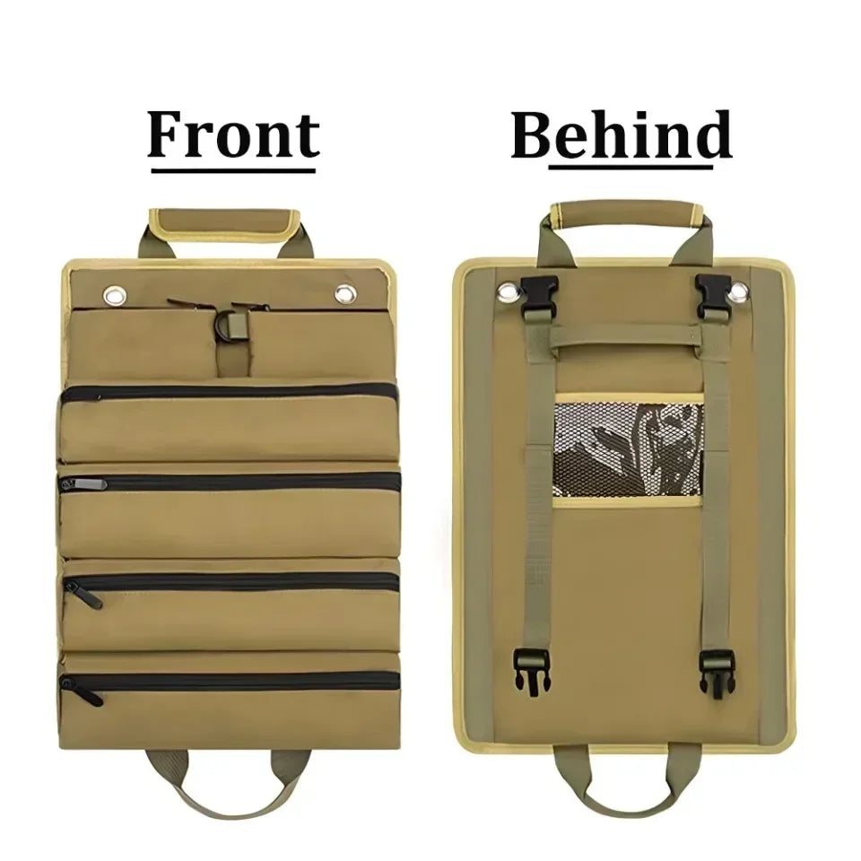 Hardware Tool Bag Portable Storage Container Oxford Waterproof Organizer Bags Outdoors Professional Multi-Pocket Organizer Pouch