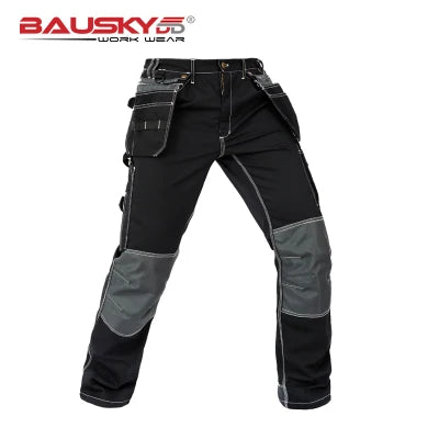 Pantalones de trabajo de hombre Craftsman, nuevos, de alta calidad, con múltiples bolsillos, pantalones de trabajo, ropa de trabajo de mecánico