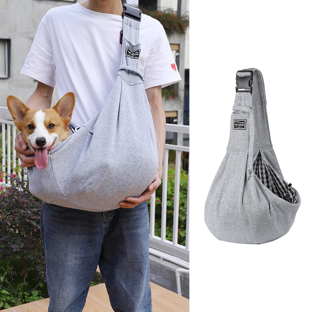 Bolsa Transportadora Ajustable para Perros, Bolsos de Hombro Individuales para Cachorros, Transportín Cómodo para Perros, Bolsillo Portabebés para Corgi