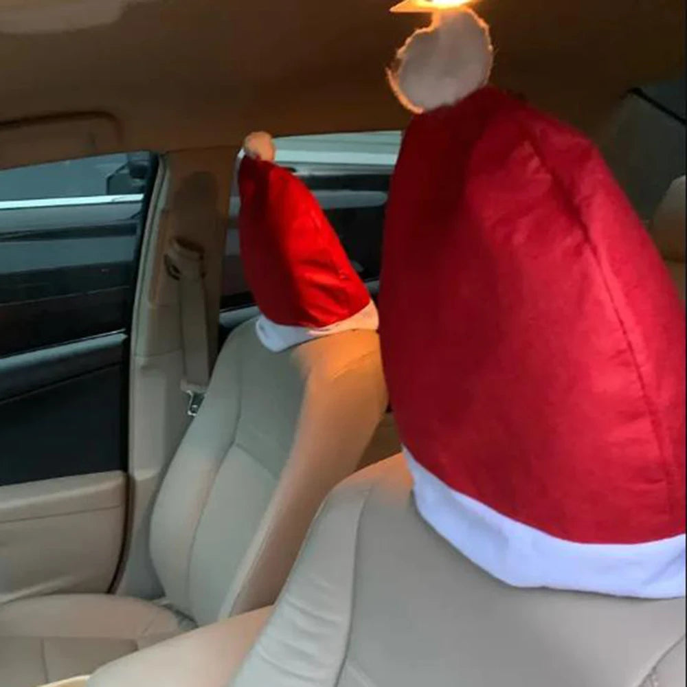 Christmas Car Seat Headrest Covers – Festive, Fun & Easy to Install