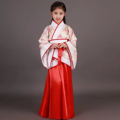 Vestido de Princesa Mulan Hanfu para Niñas
