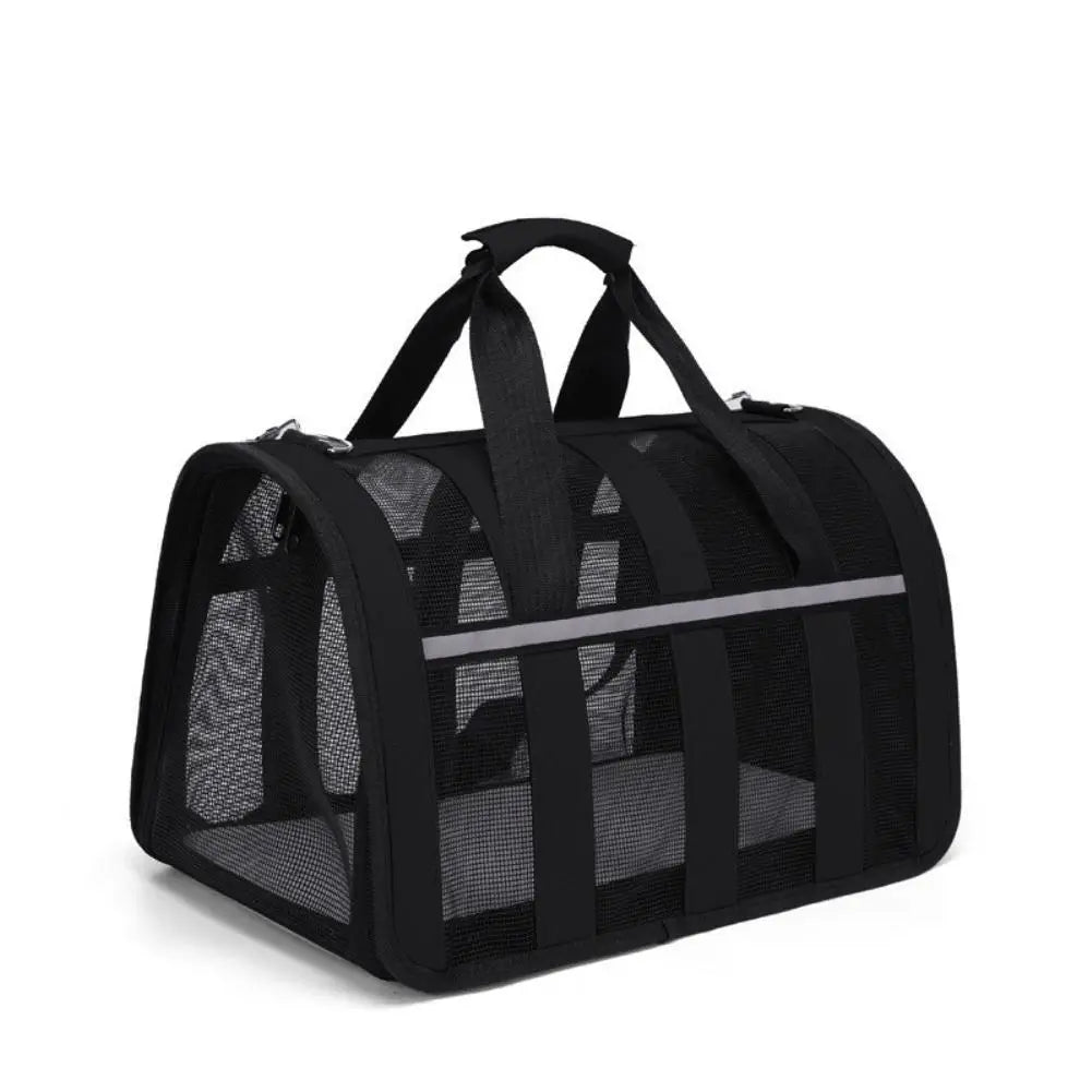 Bolsa de viaje para mascotas, equipaje aprobado por aerolíneas, bolsa de transporte para mascotas adecuada para perros, gatos y cachorros 34x24x24CM
