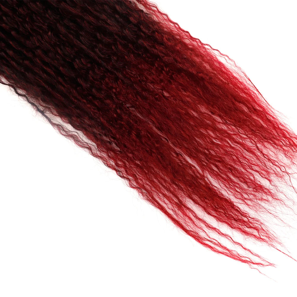 Long Curly Drawstring Ponytail for Women Synthetic Kinky Curly Ponytail Hair Extensions 32inch Afro Curly Hairpieces Fake Tail