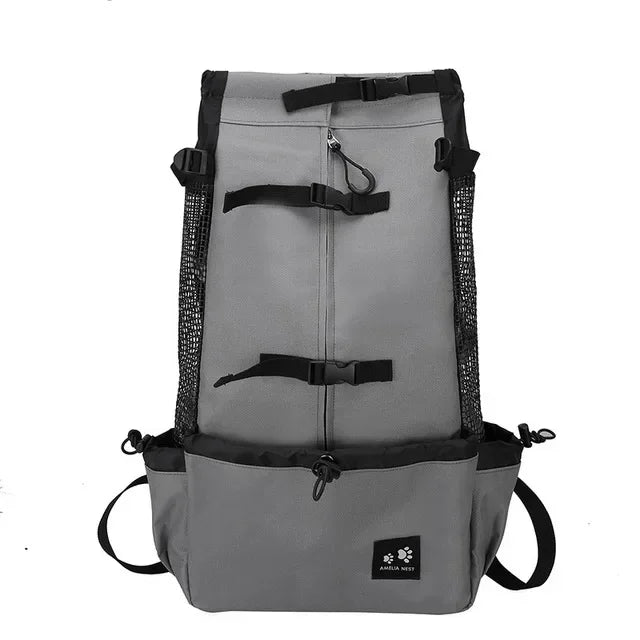 Bolsa transportadora transpirable para perros, mochila portátil para viajes al aire libre, transportadores reflectantes para gatos, accesorios para perros Bulldog Francés