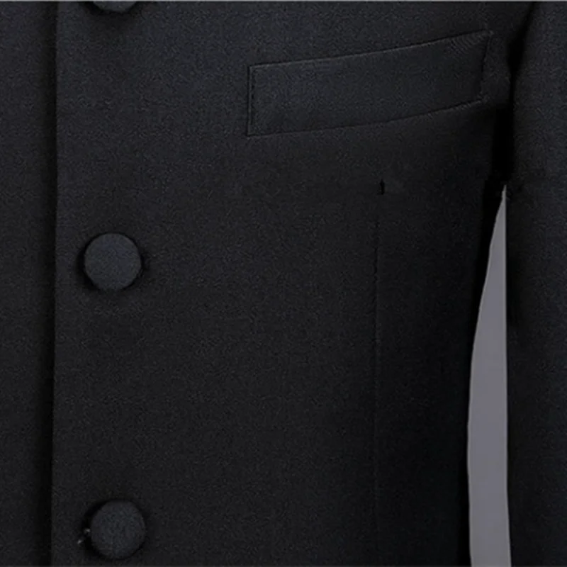 Traje Floral de Hombre con Cuello Alto, Lujoso, con Lentejuelas, Ropa Masculina para Negocios, Bodas, Fiestas de Gala, Blazer y Pantalones