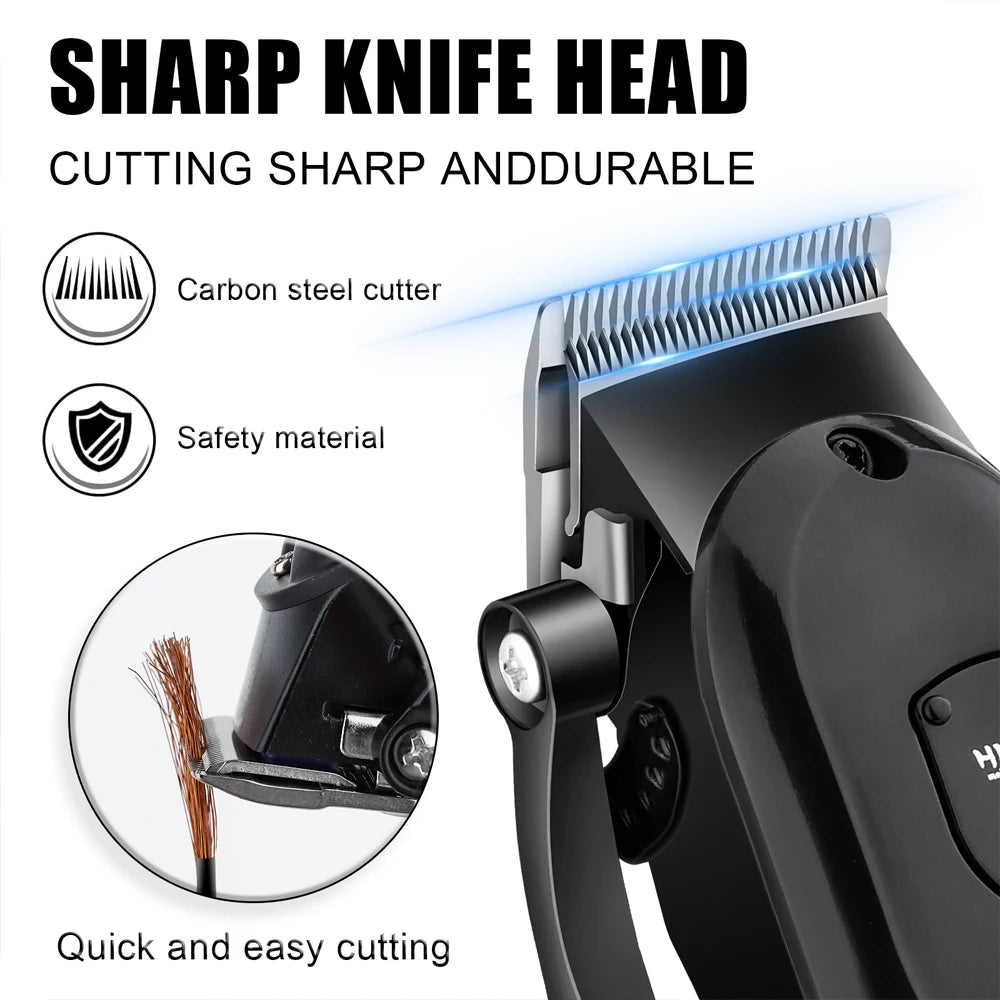 máquina cortapelos, cortadora de pelo profesional, recortadora de barba para barbería, afeitadora eléctrica para hombre, electrodoméstico