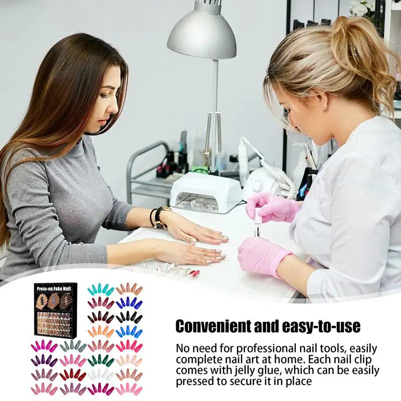 Fake Nail Countdown Calendar 24 Days Fake Nails Christmas Advent Calendar Creative Countdown Calendar Multifunctional Christmas