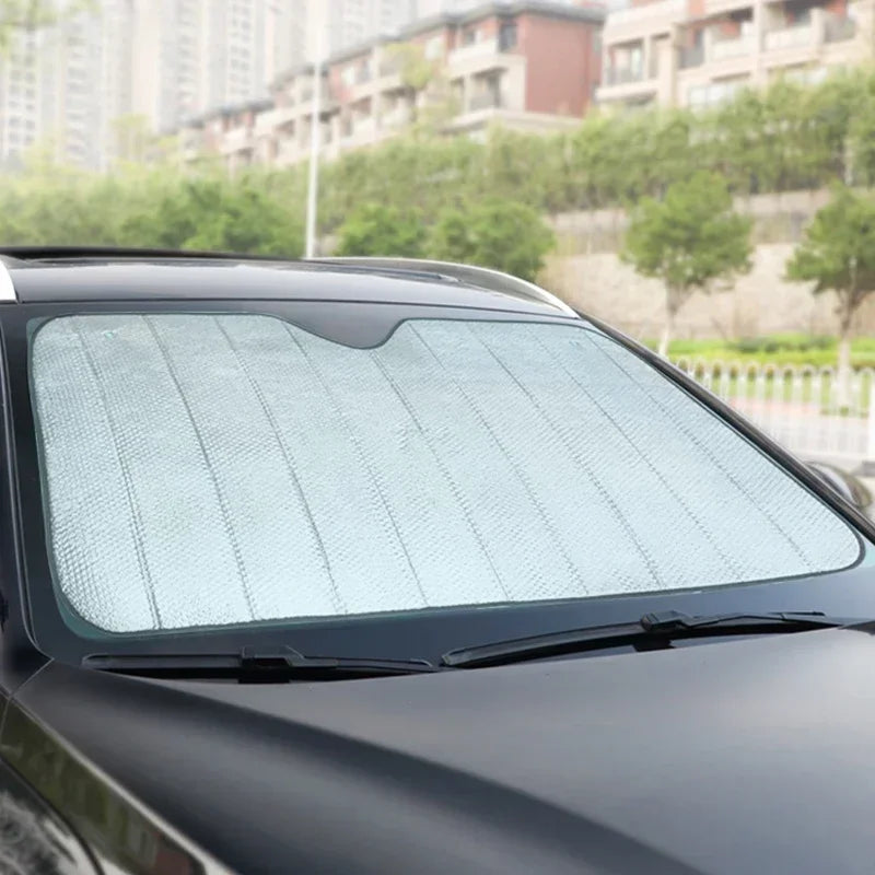 Parasoles de coche Cubierta Protección Anti-UV Parasoles de Ventana de Coche Parasol Plegable para Parabrisas de Exterior Accesorios de Exterior para Automóviles