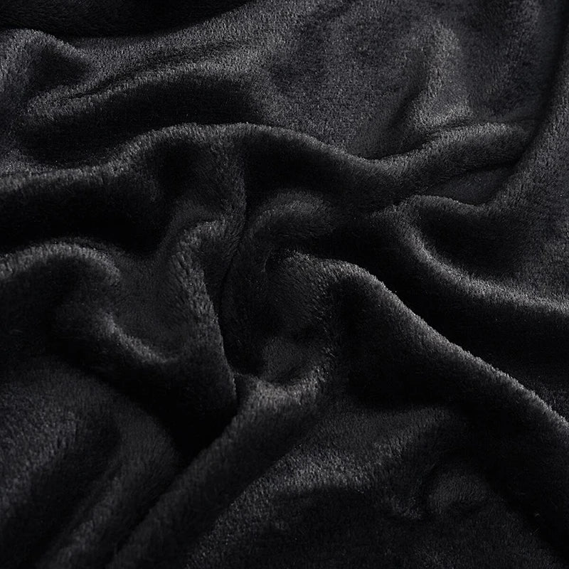 Couvertures douces et chaudes pour lits, jeté de lit en vison d'hiver, housse de canapé solide, couvre-lit, couvertures à carreaux d'hiver, drap d'hiver, couvre-lit