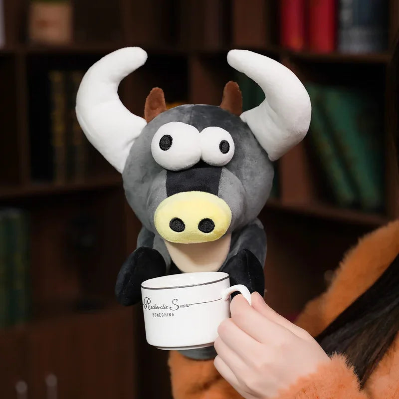 Stuffed Plush Animals Toys Hand Finger Puppet Kawaii Dolls Educational Baby Toys Learning & Education Monkey Tiger Children Gift