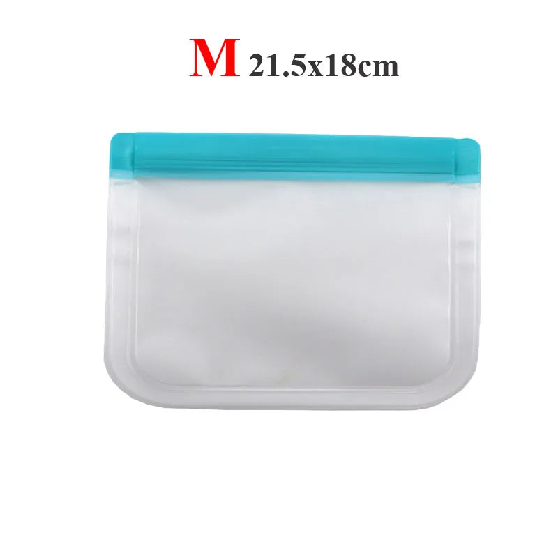 Bolsa de silicona reutilizable para alimentos