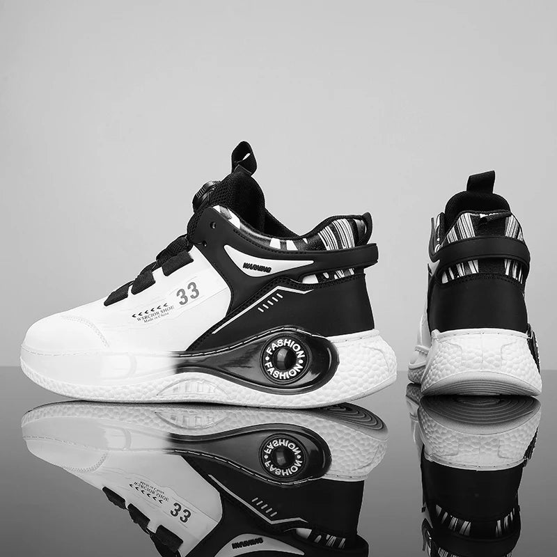 Zapatillas de Hombre con Hebilla Giratoria Cómodas Antideslizantes con Cordones Duraderas para Actividades al Aire Libre de Hombre