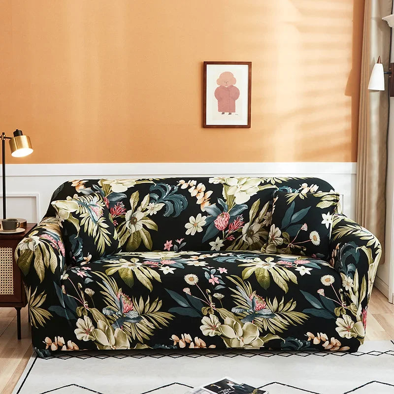 Stretch Printed Sofa Cover