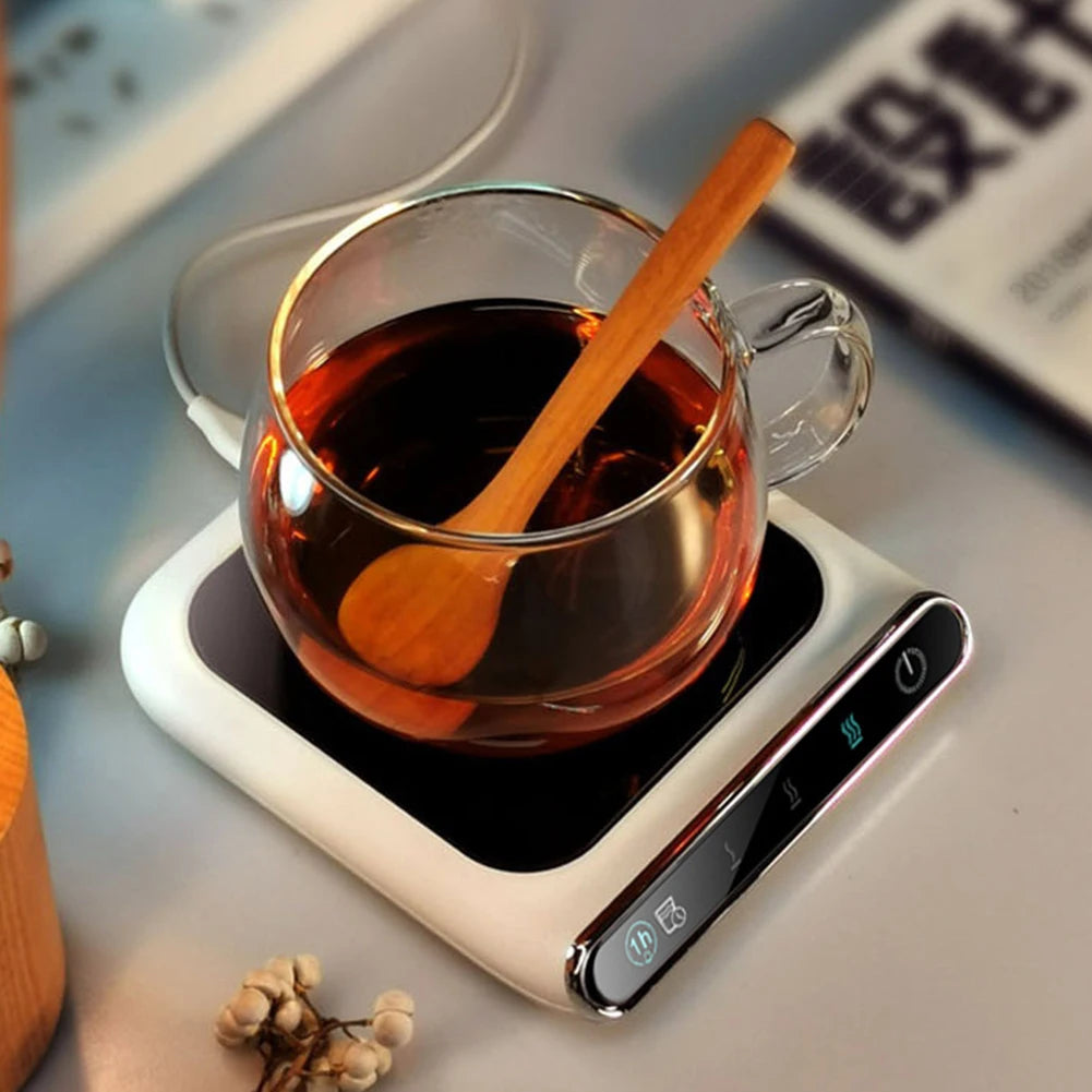 Coffee Cup Wamer Electric Mug Heater Constant Temperature 3 Gear Settings Keep Milk Tea Warm USB Heating Coaster for Home Office