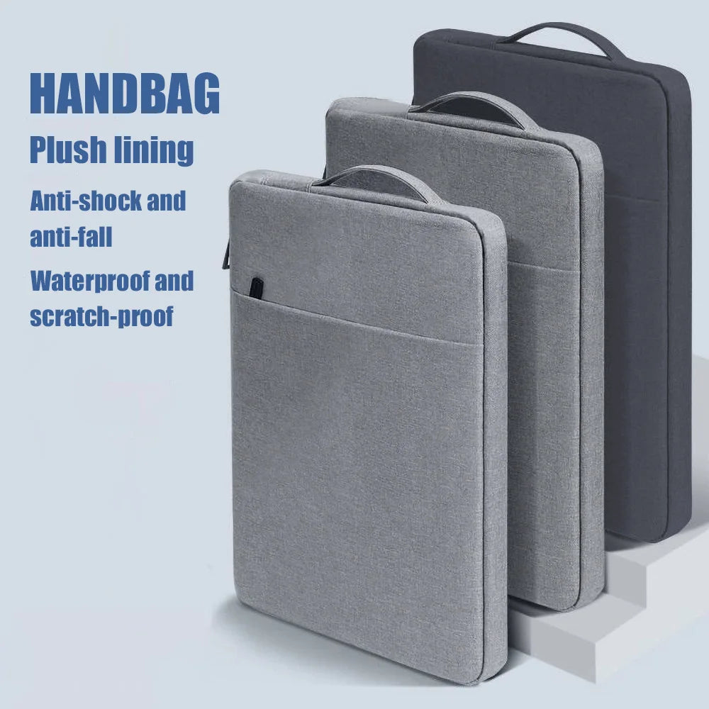 Laptop Sleeve Bag Handbag For 11“ 14” 15.6“ With Zipper Portable Notebook Cover Bag Inner Bladder For Macbook Lenovo Dell HP Bag