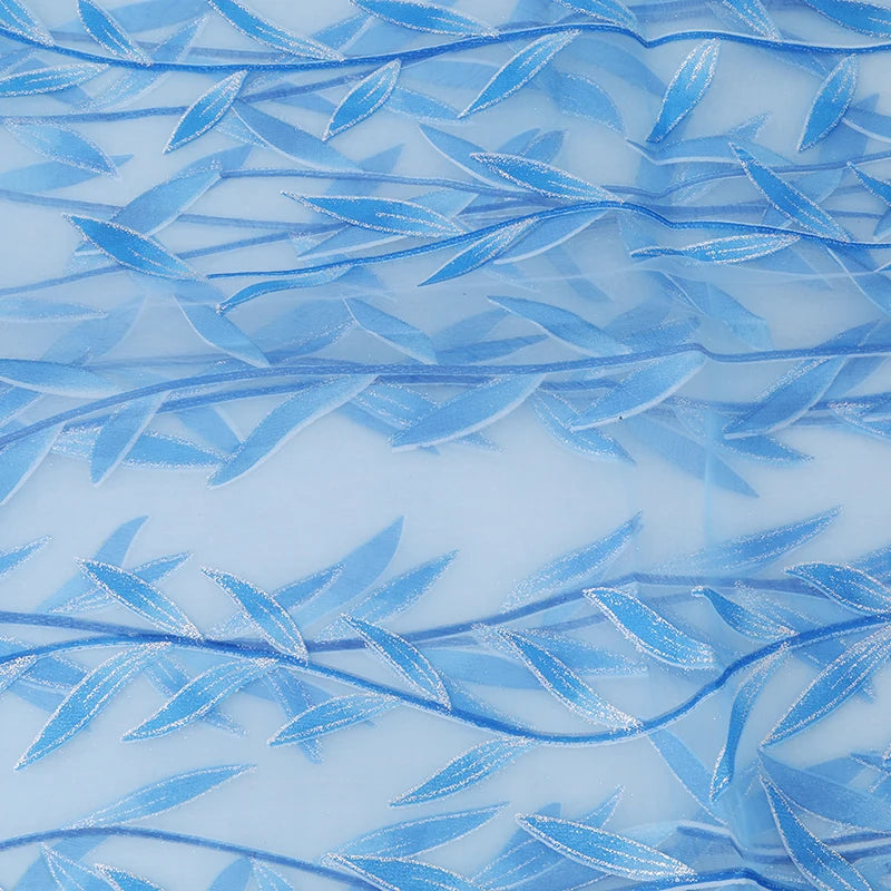 Fashion Chic House Room Living Room Bedroom Door Window Decoration Curtains Yarn Curtains Willow Pattern Upscale Jacquard